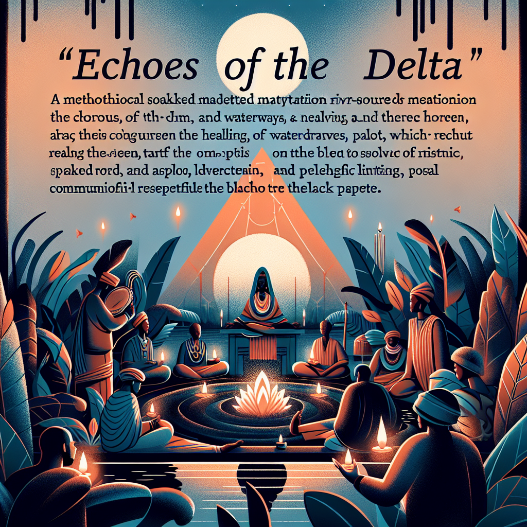 Layered river currents painted in deep magenta and gold